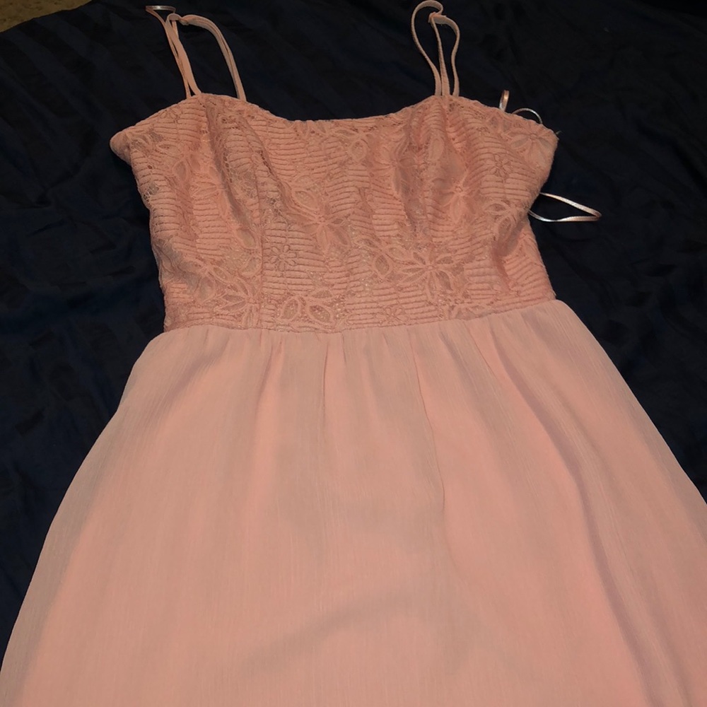Light pink dress